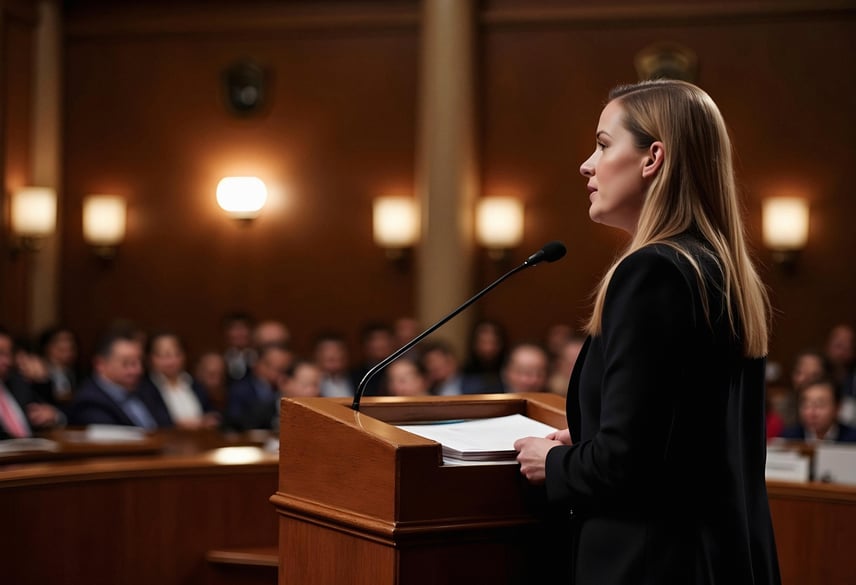 mujer-hablando-en-el-podio
